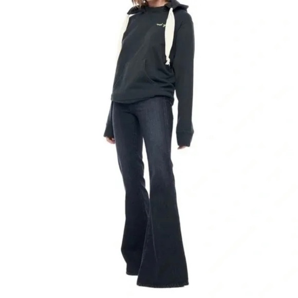 Free People x Sandrine Rose Super Flare Charbon NWT - Picture 1 of 8